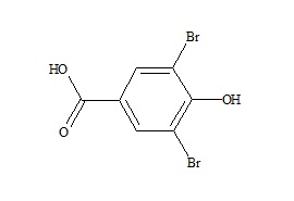 PUNYW21610427 <em>Benzbromarone</em> <em>Impurity</em> 5 (Dibromohydroxy Benzoic Acid)