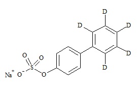 <em>PUNYW20523568</em> <em>4-Hydroxy</em> <em>Biphenyl</em>-d5 <em>Sulfate</em> <em>Sodium</em> <em>Salt</em>