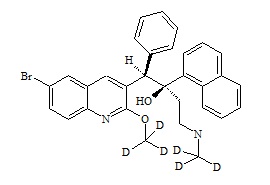 <em>PUNYW26296565</em> <em>N-Desmethylbedaquiline</em>-d6