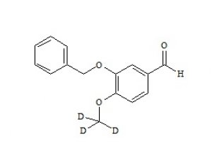 PUNYW24443276 3-Benzyloxy-4-Methoxybenzaldehyde-d3