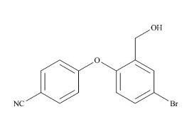 PUNYW24437186 <em>4</em>-[<em>4-Bromo-2</em>-(<em>hydroxymethyl</em>)<em>phenoxy</em>]-<em>benzonitrile</em>