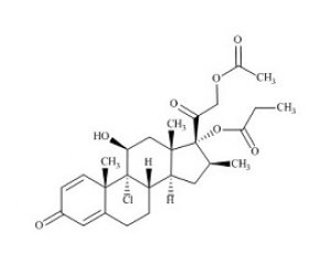 PUNYW12557255 Beclometasone Dipropionate EP Impurity B (Beclomethasone 21-acetate 17-propionate)