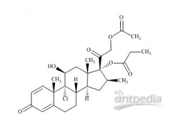 PUNYW12557255 Beclometasone Dipropionate EP Impurity B (Beclomethasone 21-acetate 17-propionate)