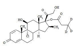 <em>PUNYW12567393</em> <em>Beclomethasone-17-monopropionate</em>-d3