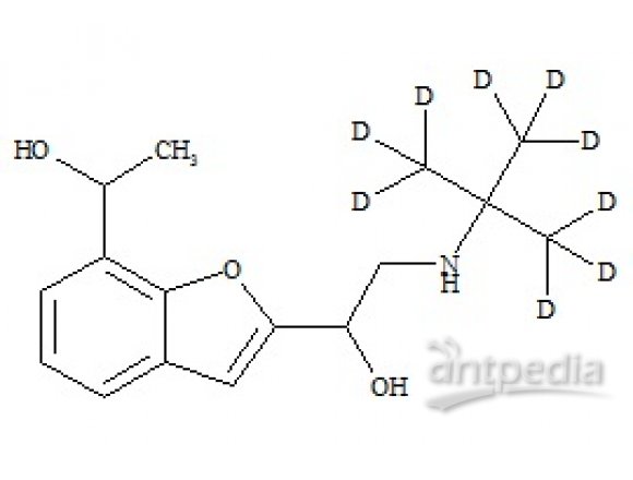 PUNYW24530441 1';-Hydroxy Bufuralol-d9 (Mixture of Diastereomers)
