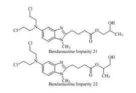 PUNYW9183221 <em>Bendamustine</em> <em>Impurity</em> 24 (Mixture of <em>Bendamustine</em> <em>Impurity</em> 21 and <em>Bendamustine</em> <em>Impurity</em> 22)