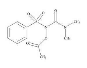 PUNYW12658283 N',N'-Dimethyl-N-benzenesulfonyl-N-acetoxy-carbamide