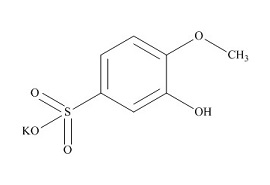 PUNYW12627385 <em>Potassium</em> <em>3-hydroxy-4-methoxybenzene-1-sulfonate</em>
