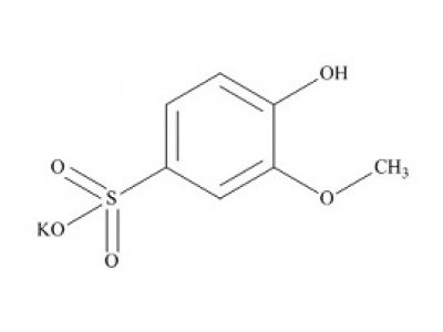 PUNYW12628210 Potassium 4-hydroxy-3-methoxybenzene-1-Sulfonate