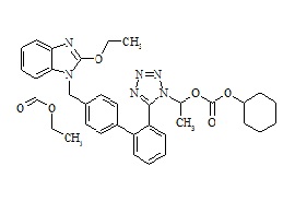 PUNYW13597468 N-<em>Cilexetil</em> <em>Candesartan</em> <em>Ethyl</em> Ester