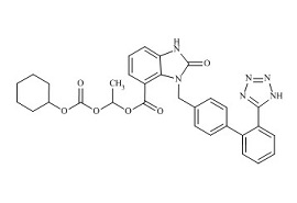 PUNYW13591268 Candesartan Cilexetil EP Impurity B (<em>Desethyl</em> Candesartan Cilexetil)