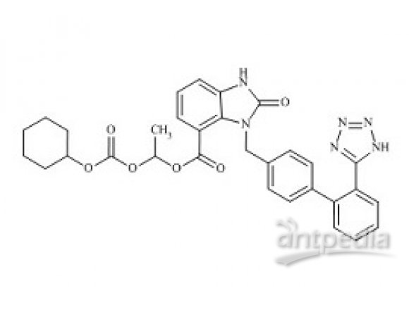 PUNYW13591268 Candesartan Cilexetil EP Impurity B (Desethyl Candesartan Cilexetil)