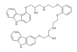 PUNYW8940166 <em>Carvedilol</em> Bisalkylpyrocatechol Derivative
