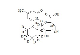 PUNYW25080591 <em>Ciclopirox</em>-d11 Glucuronide