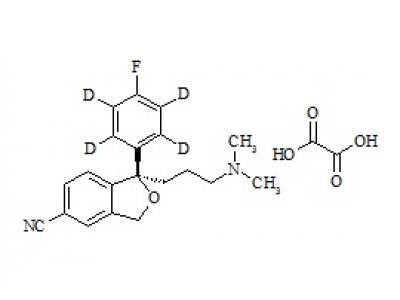 PUNYW8209132 (-)-(R)-Citalopram-d4 Oxalate