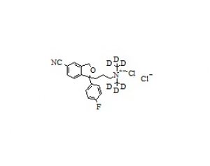 PUNYW8236107 N-Chloromethyl Citalopram-d6 Chloride