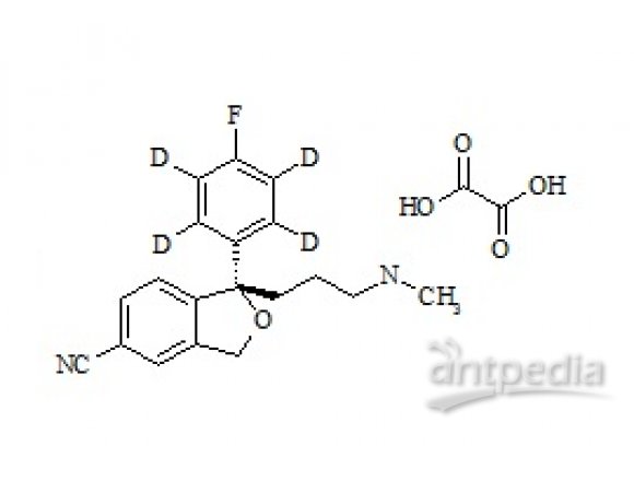 PUNYW8238313 (S)-Desmethyl Citalopram-d4 Oxalate