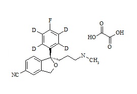 <em>PUNYW8240544</em> (<em>R</em>)-<em>Desmethyl</em> <em>Citalopram</em>-d4 <em>Oxalate</em>