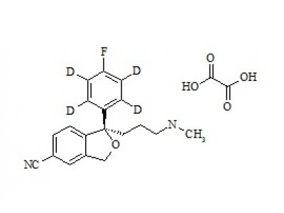 PUNYW8240544 (R)-Desmethyl Citalopram-d4 Oxalate