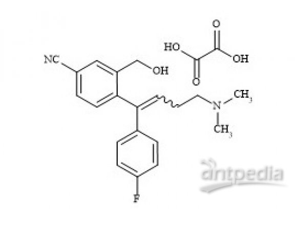 PUNYW8242101 Citalopram Ring-opening Impurity Oxalate (Citalopram Alkene Impurity Oxalate) (Mixture of Z and E Isomers)