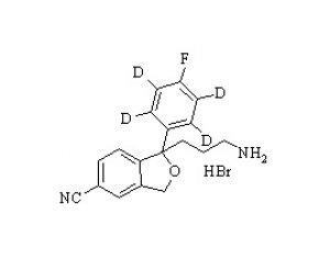PUNYW8204546 Didesmethyl citalopram-d4.HBr