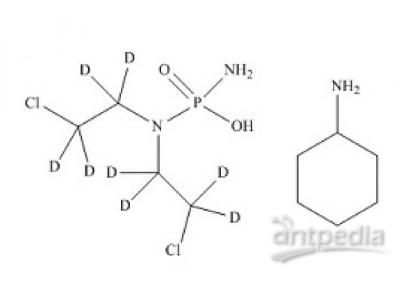 PUNYW12418527 Phosphamide Mustard-d8 Cyclohexamine Salt