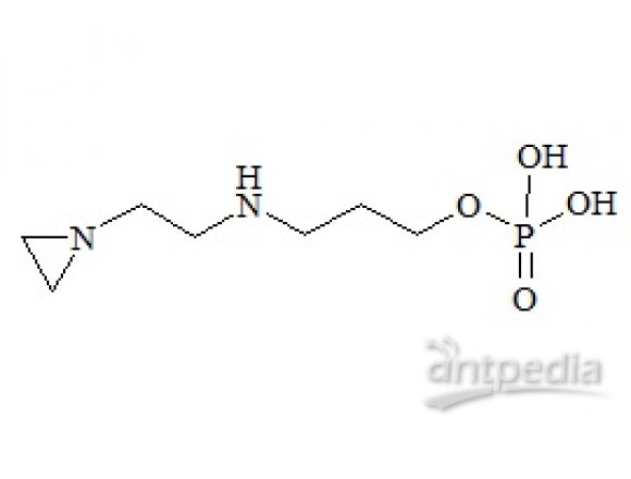 PUNYW12391347 Cyclophosphamide impurity (3-((2-(Aziridin-1-yl)ethyl)amino)propyl dihydrogen phosphate)