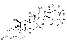 PUNYW25097332 21-Desisobutyryl <em>Ciclesonide</em>-D11