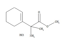 PUNYW23720480 <em>Cefradine</em> <em>Impurity</em> 3 (<em>2-Amino-2</em>-Cyclohex-1-enyl-Propionic Acid Methyl Ester) HCl
