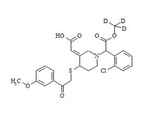 PUNYW6552162 Clopidogrel Metabolite II-d3