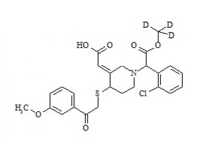 PUNYW6552162 Clopidogrel Metabolite II-d3