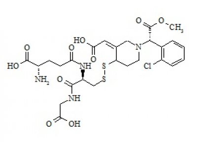 PUNYW6561554 cis-Clopidogrel Glutathione Disulfide