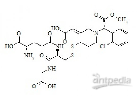 PUNYW6561554 cis-Clopidogrel Glutathione Disulfide