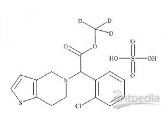 PUNYW6536487 rac-Clopidogrel-d3 Sulfate