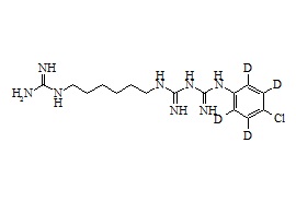 <em>PUNYW19887258</em> <em>Chlorhexidine</em> <em>Digluconate</em> <em>Impurity</em> <em>N</em>-d4