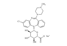 PUNYW18604414 <em>Clozapine</em>-5-N-Glucuronide Sodium Salt