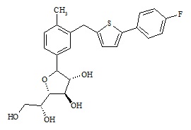 PUNYW8747365 <em>Canagliflozin</em> <em>Furanose</em> <em>Impurity</em>