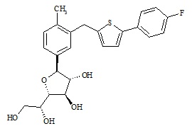 PUNYW8752203 (R)-<em>Canagliflozin</em>  <em>Furanose</em> <em>Impurity</em>