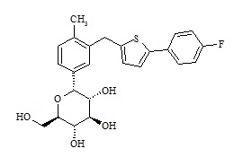 PUNYW8754468 <em>Canagliflozin</em> <em>Impurity</em> 34 (alpha-Isomer)