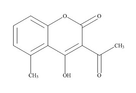 PUNYW15455200 3-Acetyl-<em>4-hydroxy-5-methyl</em> <em>Coumarin</em>