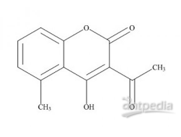 PUNYW15455200 3-Acetyl-4-hydroxy-5-methyl Coumarin
