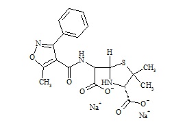 PUNYW19658455 Oxacillin EP <em>Impurity</em> <em>B</em> Disodium Salt (<em>Mixture</em> of <em>Diastereomers</em>)