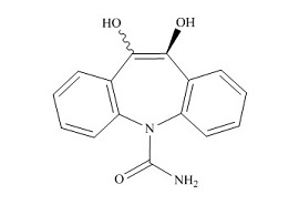 PUNYW14426191 <em>10,11-Dihydro-10,11-Dihydroxy</em> <em>Carbamazepine</em> (<em>Mixture</em> of <em>Isomers</em>)
