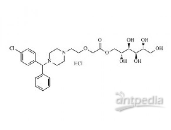 PUNYW9227322 Cetirizine Sorbitol Ester Impurity HCl (Mixture of Diastereomers)