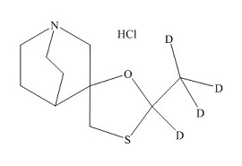 PUNYW19918296 rac-Cevimeline-d4 <em>HCl</em> (<em>Mixture</em> of <em>Diastereomers</em>)