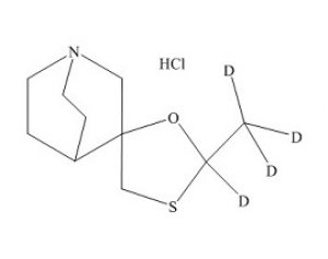 PUNYW19918296 rac-Cevimeline-d4 HCl (Mixture of Diastereomers)
