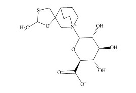 PUNYW19919535 <em>rac</em>-Cevimeline N-<em>Glucuronide</em> (<em>Mixture</em> of <em>Diastereomers</em>)