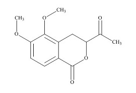 <em>PUNYW26415379</em> <em>3-Acetyl-5,6-Dimethoxy-1-Oxo-Isochroman</em>