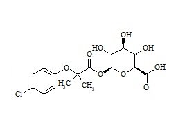 PUNYW26915248 Clofibric <em>acid-acyl</em>-beta-D-Glucuronide