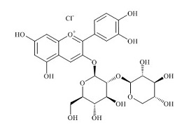 PUNYW25454594 <em>Cyanidin-3-Sambubioside</em> <em>Chloride</em>